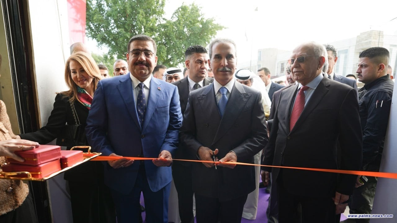 القاضي فائق زيدان يفتتح معرض العراق الدولي للكتاب برفقة فخري كريم